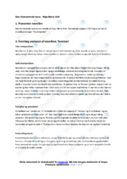 Den blomstrede have | Analyse | Naja Marie Aidt