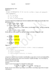 Mængdeberegning i Kemi | Kemi Opgaver 1.1, 1.2, 1.3 & 1.4
