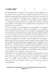 Lykke-Per | Analyse | Henrik Pontoppidan