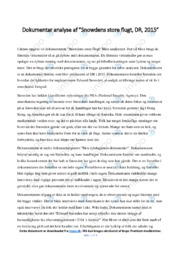 Snowdens store flugt | Analyse | DR 2015