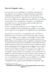 Tale i FN | Analyse | Leonardo DiCaprio