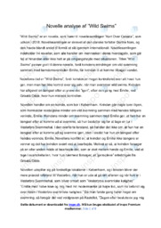 Wild Swims | Analyse | Dorthe Nors