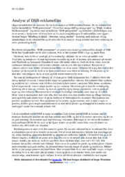 DSB præsenterer | Analyse | DSB