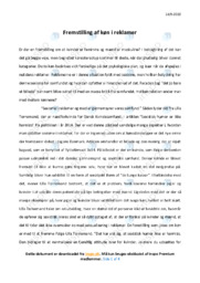 Fremstilling af køn | Dansk Essay