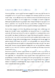 Tale | Analyse | Ulla Dahlerup