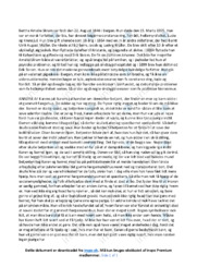 Bertha Amalie Skram | Noter Analyse