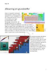 Kalium | Alkalimetal | Kemi aflevering om Grundstoffer