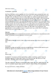 Café Hector | Noter Analyse | Lotte Svendsen