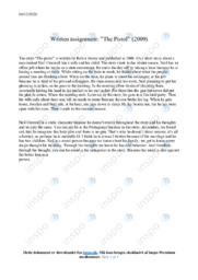‘The Pistol’ | Analytical essay