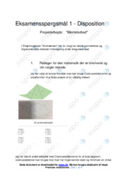 Blomsterbed | Projektopgave