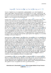 Red din fars dag part 2 | Analyse | Kræftens bekæmpelse