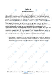 Norske skriftsprog | Refleksionsopgave | Noter Dansk