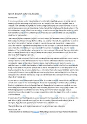 UK culture | Speech
