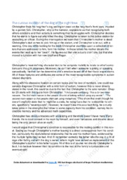 ‘The curious incident of the dog in the nighttime’ | Analytical essay