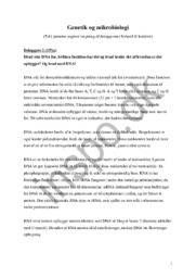 Genetik og mikrobiologi | Biologi