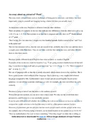 ‘Push’ | Analytical essay