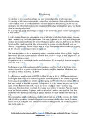 Kryptering | Kommunikation og IT | Noter