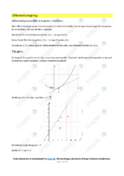 Differentialregning | Noter | Over 15 sider