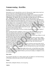 Sommersøndag | Kortfilm | Analyse