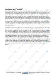 ‘Im Juli’ | Resume | Tysk