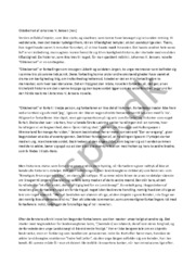 Oktobernat analyse | Johannes V. Jensen (nov)