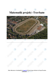 Matematikprojekt | Travbane