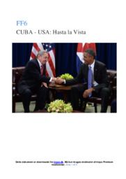 Forholdet mellem USA og Cuba før Trump | SRO noter