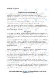 Vigtige omkostninger | Virksomhedsøkonomi noter
