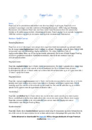 Fanø Laks | Virksomhedsanalyse