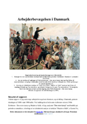 Arbejderbevægelsen i Danmark | DHO