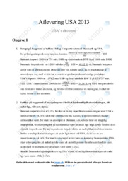 USA’s økonomi | IØ opgave