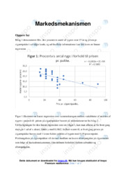 Markedsmekanismen | Samfundsfagsopgave