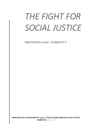 Social Justice | Essay