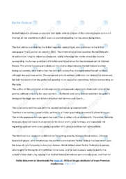 Rachel Dolezal | Essay