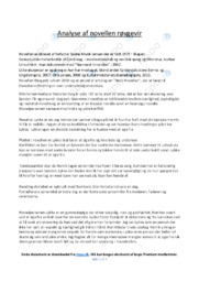 Røvgevir | Analyse | Sanne Munk Jensen