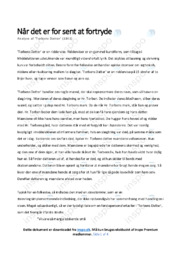 Torbens Datter | Analyse | Riddervise