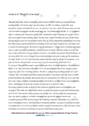 Biografi af en snegl | Analyse | Peter Seeberg