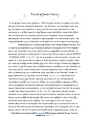 Transit | Analyse | Søren Damm