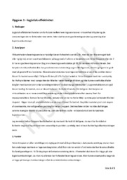 Interne forhold i virksomhedsøkonomi | Test