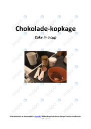 Chokoladekager | Kemirapport