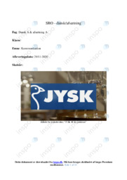 Jysk AS | SRO | Noter