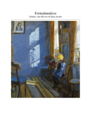 Formalanalyse | Solskin i den blå stue af Anna Ancher