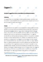 Bryggeribranchens anvendelse af produktparameteren | Analyse