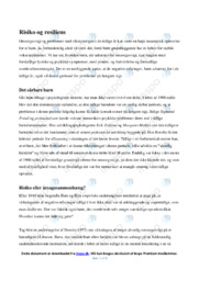 Psykologiens historie | Risiko og resiliens