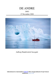 Det danske syn på Grønland | DHO