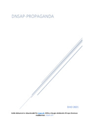 DNSAP og propaganda | DHO