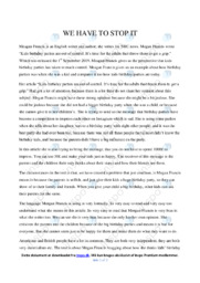 ‘Kids birthday parties are out of control’ | Analytical essay