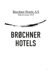 Brøchner Hotels A/S | Erhvervscase