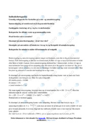 Rente- og annuitetsregning | Emneopgave