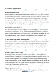 Hudens forfatter | Noter Analyse | Bjørn Rasmussen
